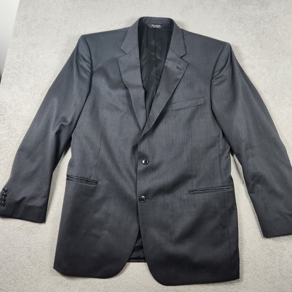 Jos. A. Bank Traveler Blazer Mens 46L Sport Coat Single Vent Two Button
